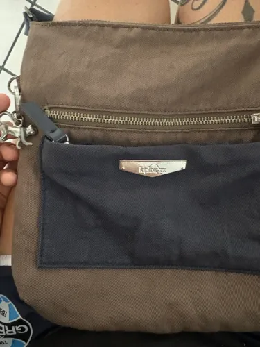 Bolsa kipling marrom