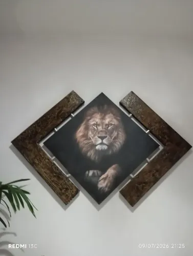 Quadro Decorativo Leão