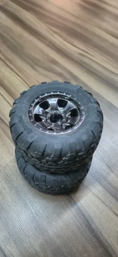 Pneu hpi savage flux brushless automóvel com rodas