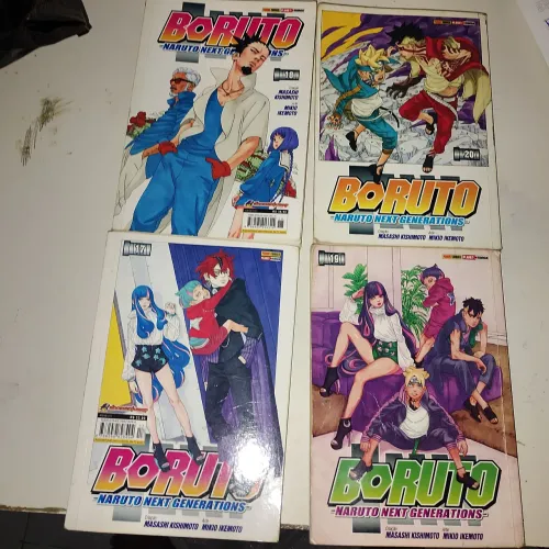 Manga Boruto Volume 17,18,19 e 20