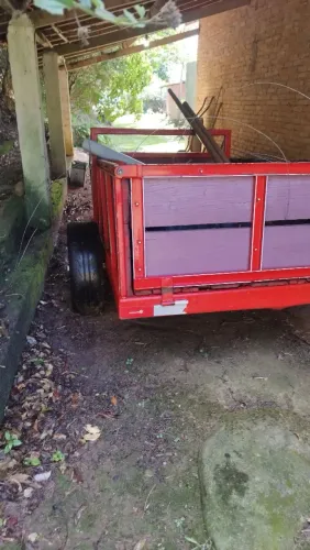 Carretinha para trator