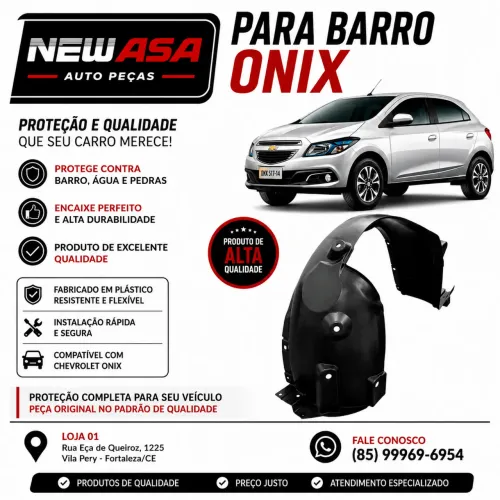 Para barro - Asa de urubu no padrão original para onix ( instalação imediata)
