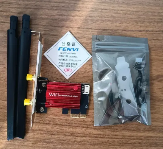 Placa de rede Fenvi Wifi 5ghz Dual Band e Bluetooth 4.0