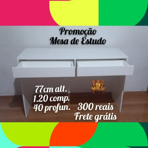 Promoção mesa de estudo 