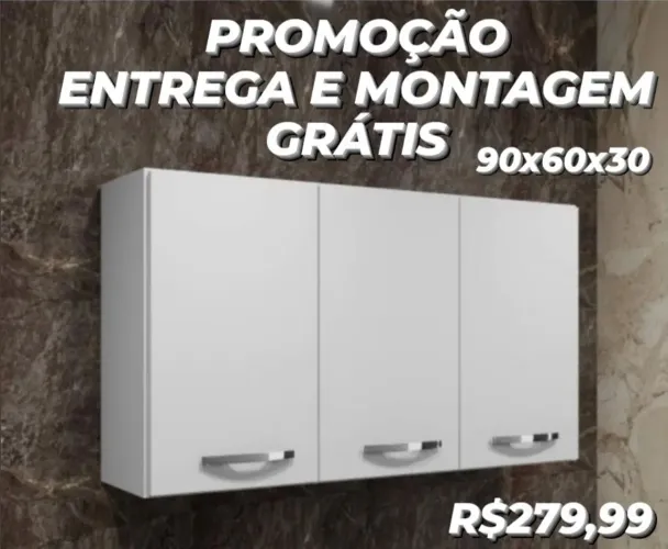 Armário de cozinha aéreo promoção temos outros modelos