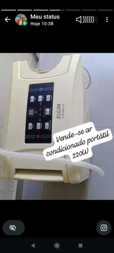 Ar condicionado portátil Elgin quente e frio