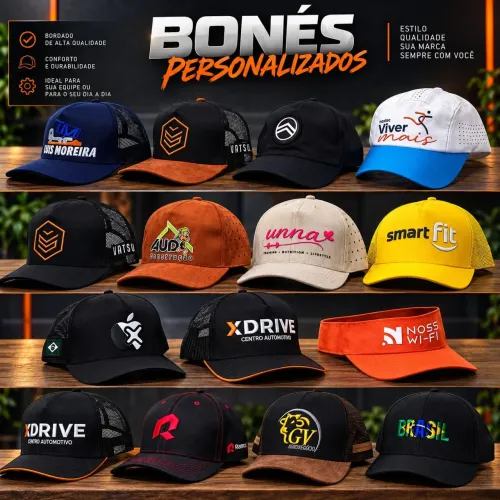 Bonés personalizados 