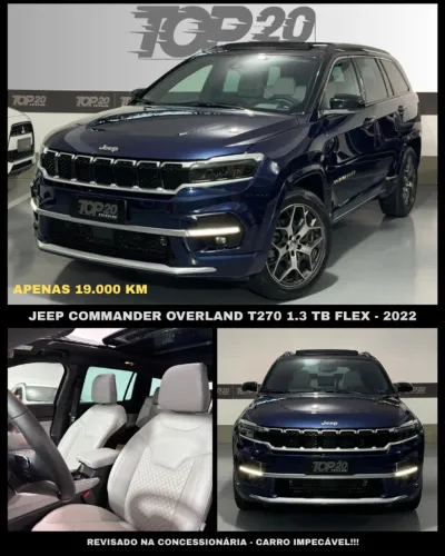Jeep Commander Overland T270 1.3 TB Flex AUT 2022