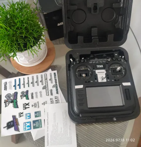 Rádio Transmissor Radiomaster TX16S MKII - ELRS - aero heli drone estado de novo