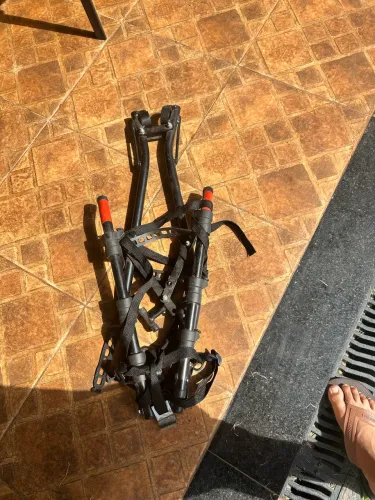 suporte de bicicleta veicular para engate de reboque
