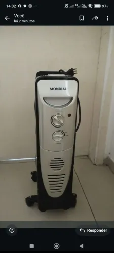 Aquecedor a óleo Mondial 