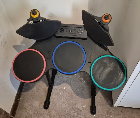 Bateria Guitar Hero Completa