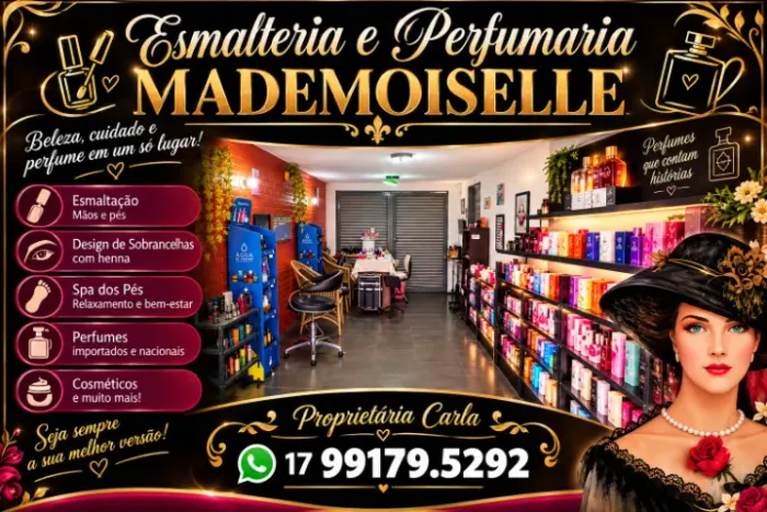 Esmalteria e Perfumaria Mademoiselle São José do Rio Preto