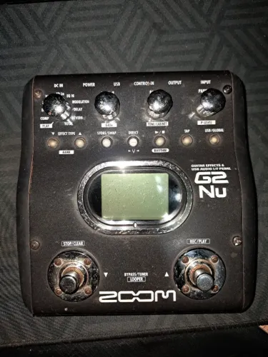 Pedaleira zoom g2.nu