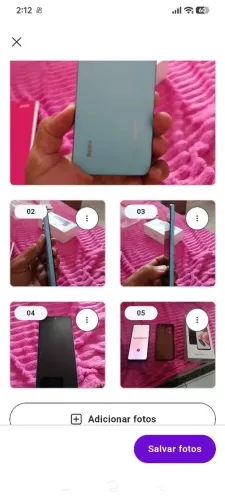 Celular redm 12 bem novinho nunca foi pro concerto