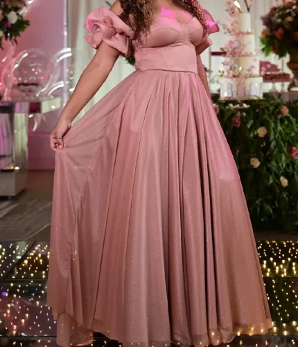 vestido 15 anos elegante
