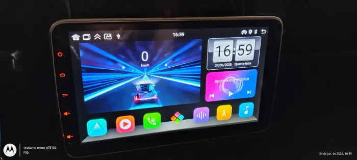 Multimídia Android 10"