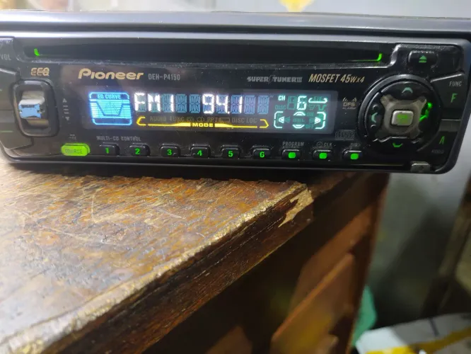 Frente cd Pioneer deh-4150 usada leia o anúncio 