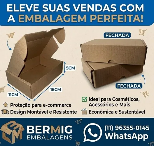 Embalagens de reúso kit com 50cx
