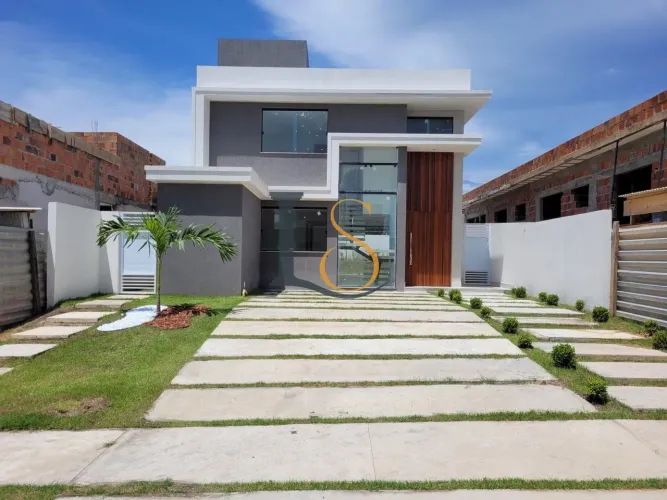 Casa em Condomínio para Venda em Camaçari, Jardim Limoeiro, 4 dormitórios, 4 suítes, 5 ban