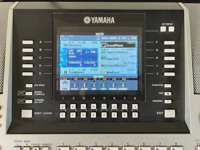 Teclado arranjador Yamara PSR S910