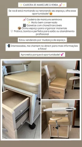 Cadeira de manicure