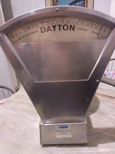 Balança Antiga Hobart Dayton 1978 - Vintage Original de Mercado - Decorativa