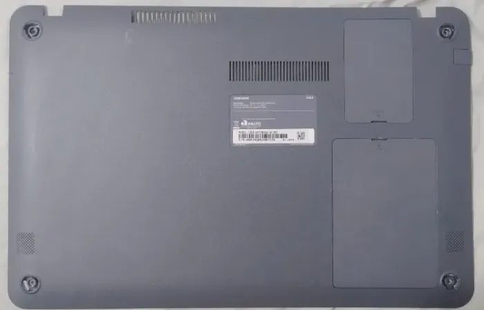 Carcaça Inferior para Samsung NP350XAA Cinza Titanium