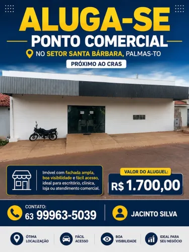 ALUGA-SE PONTO COMERCIAL