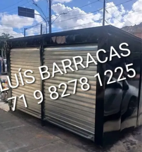 Barraca 900 promocional metragem com Carreto e ajudantes 