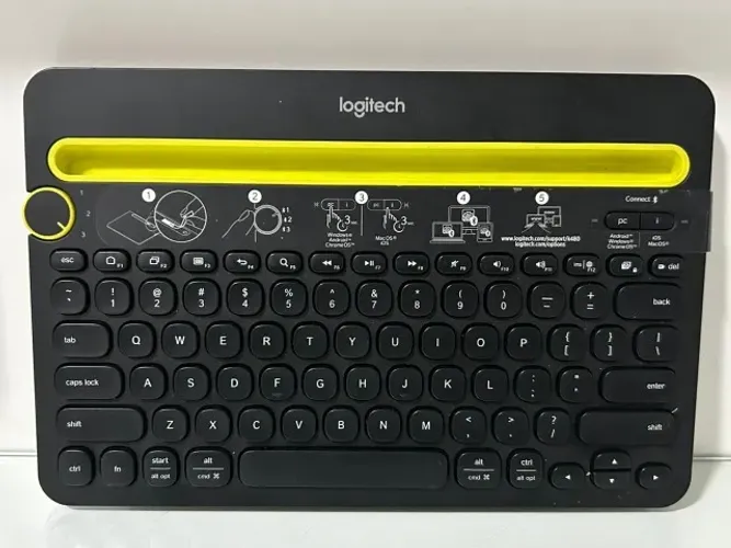 Teclado Bluetooth multidispositivo Logitech K480 para computadores, tablets e smartphones,