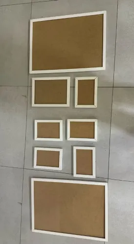 Quadro com moldura branca e vidro - variados tamanhos