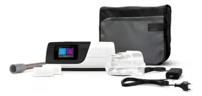 CPAP Automático AirSense Autoset S11 - Umidificador + Bolsa + Máscara DreamWear Philips