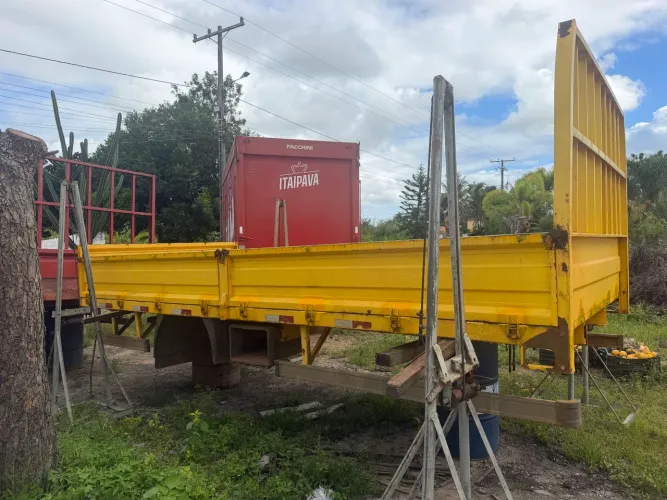 Carroceria de ferro para caminhão 3/4