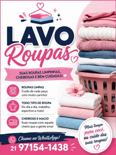 Lavagem de roupas