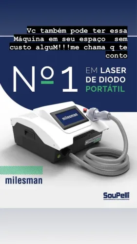 Máquina de depilação a laser diodo Millesman portátil