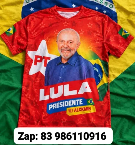 Camisas do Lula