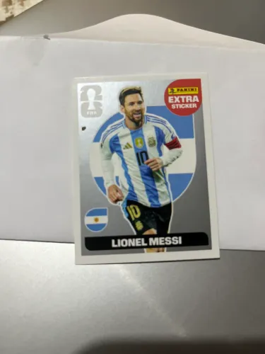 Figurinha Legend Prata Messi