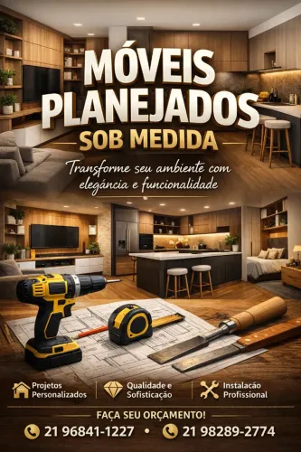 Móveis Planejados que Unem Beleza, Qualidade e Funcionalidade