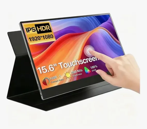 Notebook + monitor touch