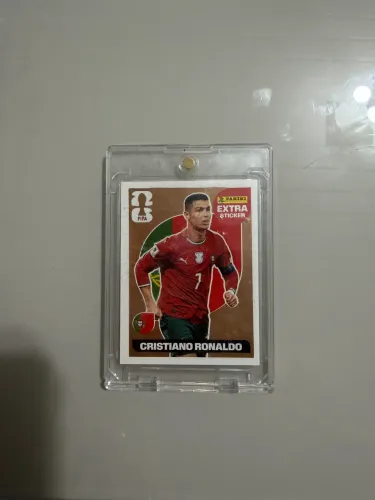 Figurinha Cristiano Ronaldo Bronze CR7 extra Legends