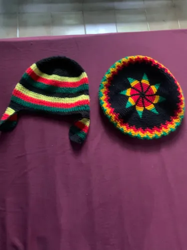 2 toca bob marley reggae Music Jamaica gorro