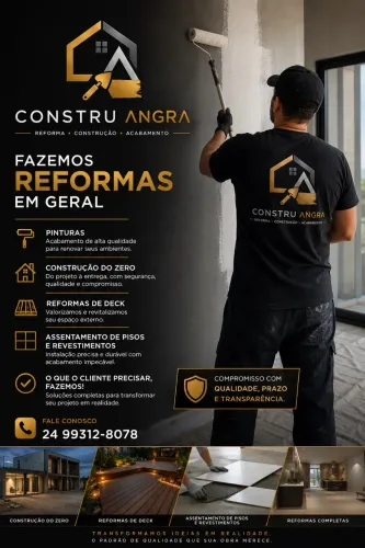 Reformar ? Pintura ? Construção do zero?