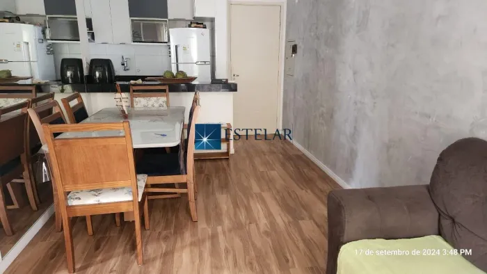 COD: 9532 - LOCAÇÃO - APARTAMENTO MOBILIADO- 02 DORMITÓRIOS - VILA CINTRA - MOGI DAS CRUZE