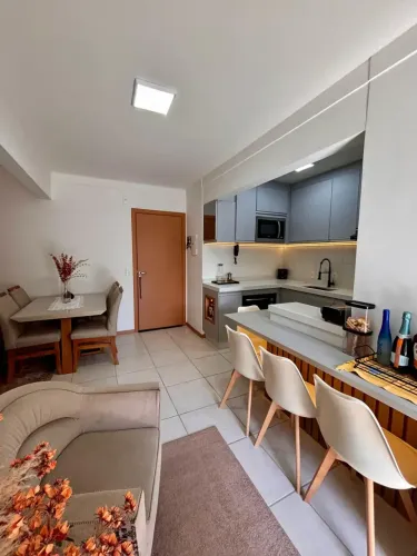 Apartamento SEMI-MOBILIADO no bairro Vieira - Jaraguá do Sul - SC