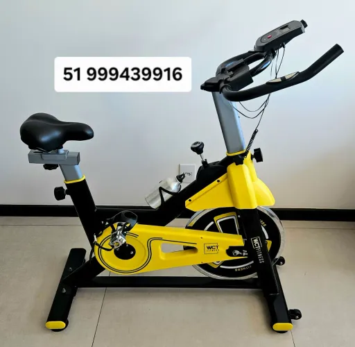 Bicicleta Spinning Com Roda De lnércia De 8ka Wct Fitness Cor Preto *