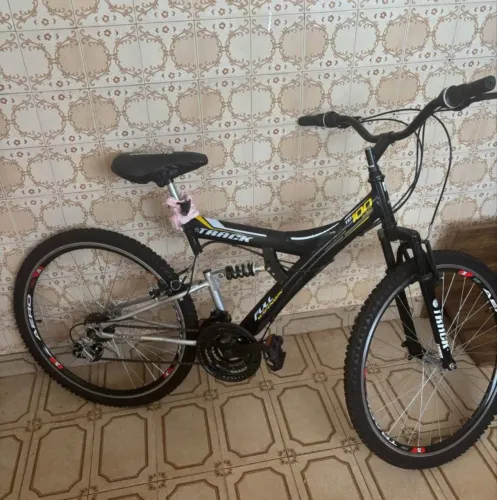 Bicicleta mountain bike TK3 Track TB 100XS R26 tamanho do quadro 18" - preto