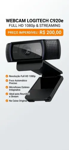 Webcam C920e Logitech
