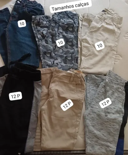 Roupa menino 8 anos