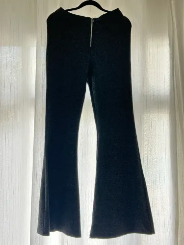 Calça preta lurex 